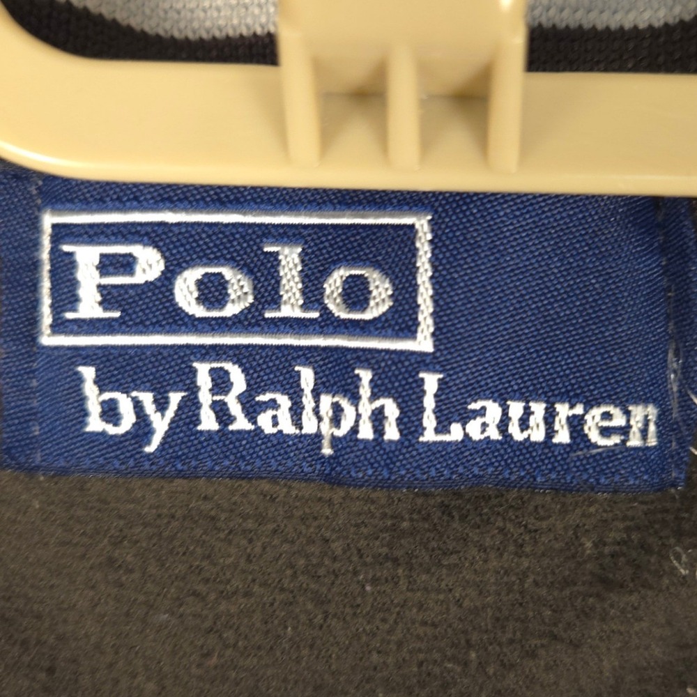 Polo Ralph Lauren Big Pony Tracksuit Brown White Stripe Jacket Pants Set READ - Picture 3 of 16